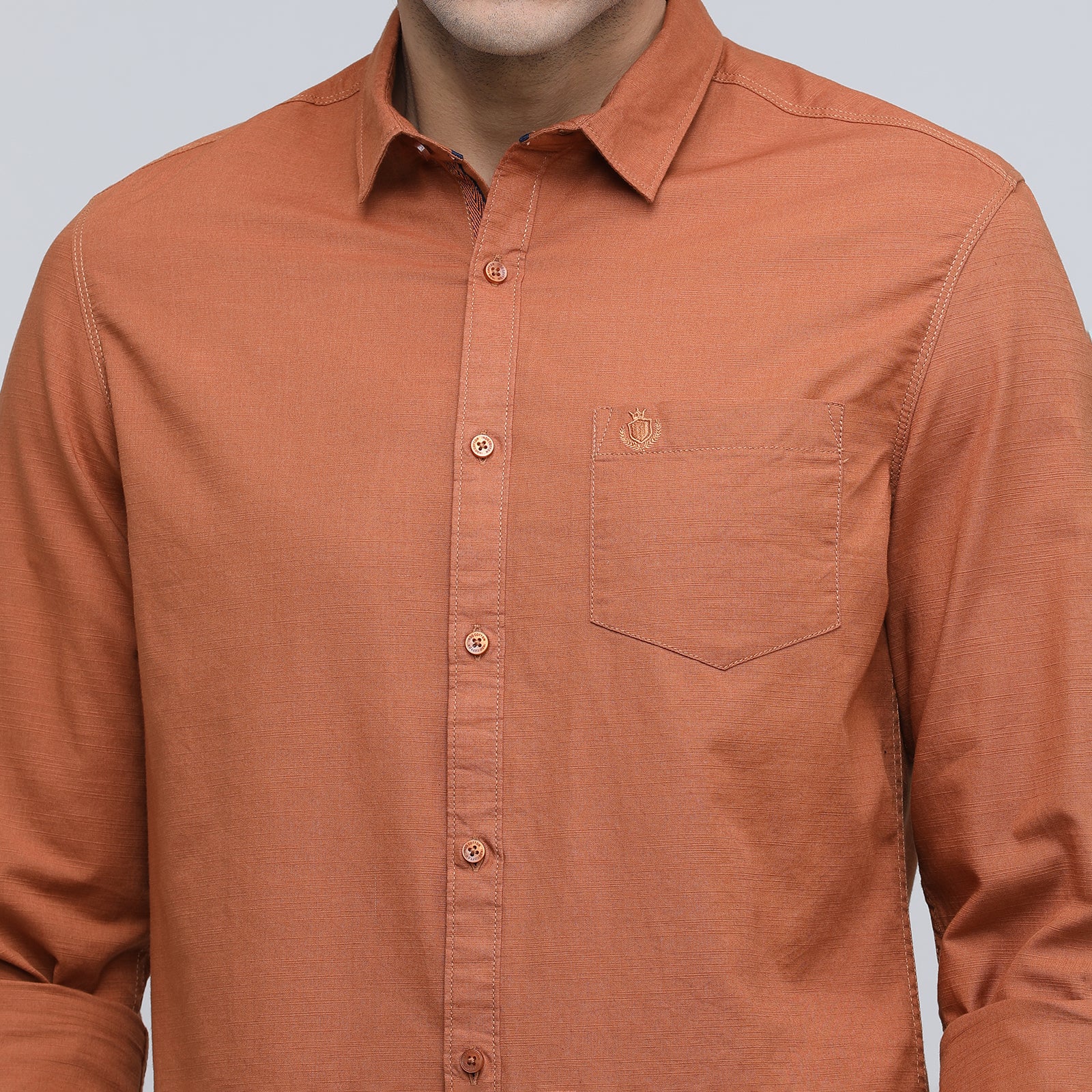 Indo Cotton Men's Full Sleeve Shirt