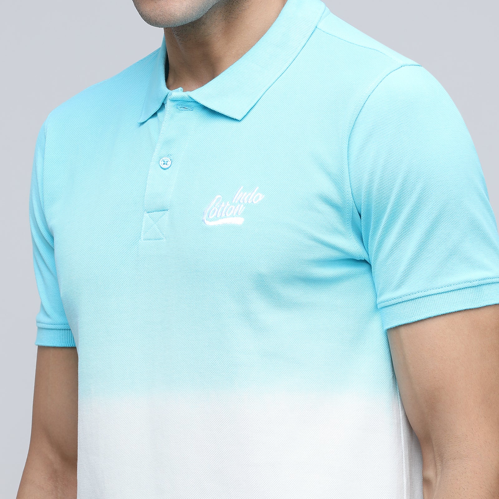 Indo Cotton Men's Polo T-Shirt