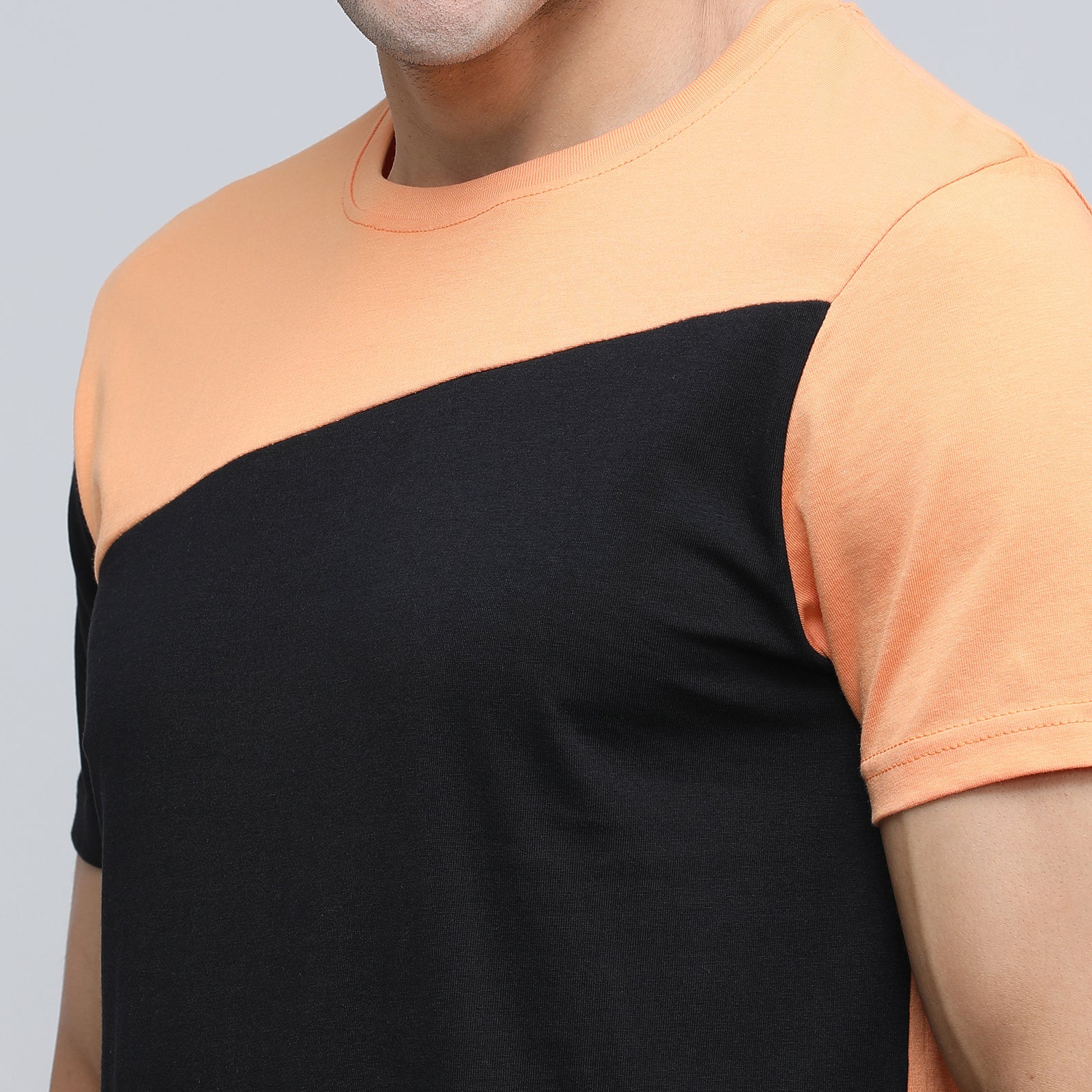 Indo Cotton Men's Crew Neck T- Shirt