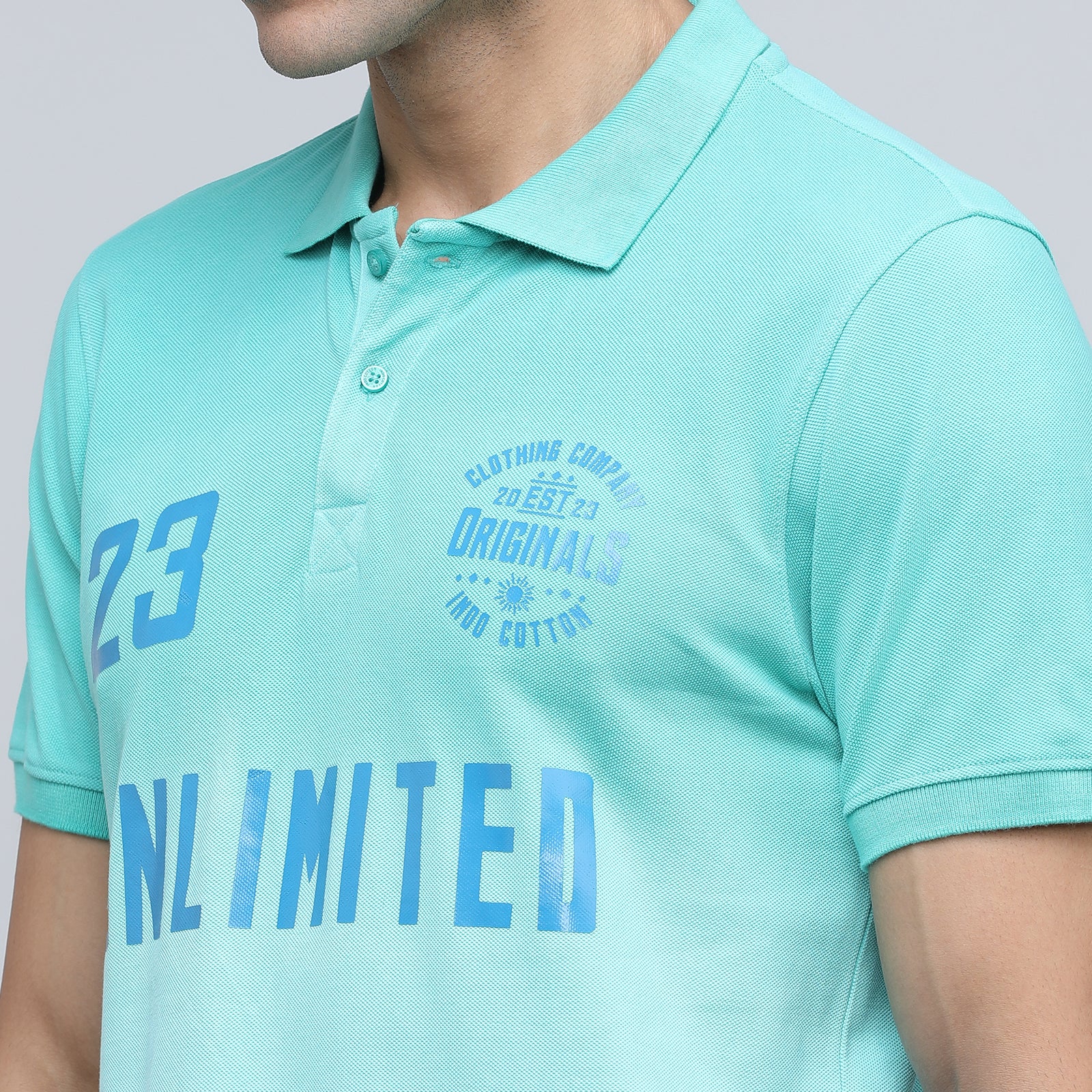 Indo Cotton Men's Polo T-Shirt