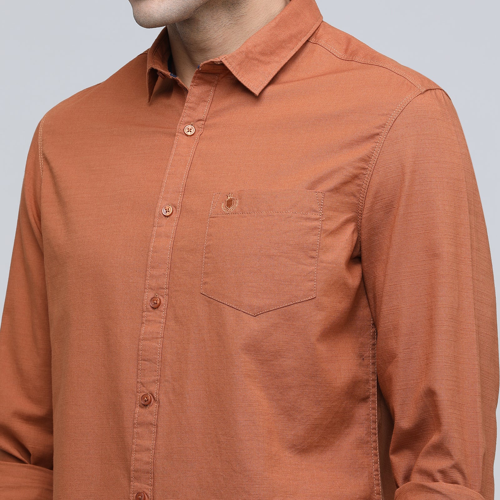 Indo Cotton Men's Full Sleeve Shirt