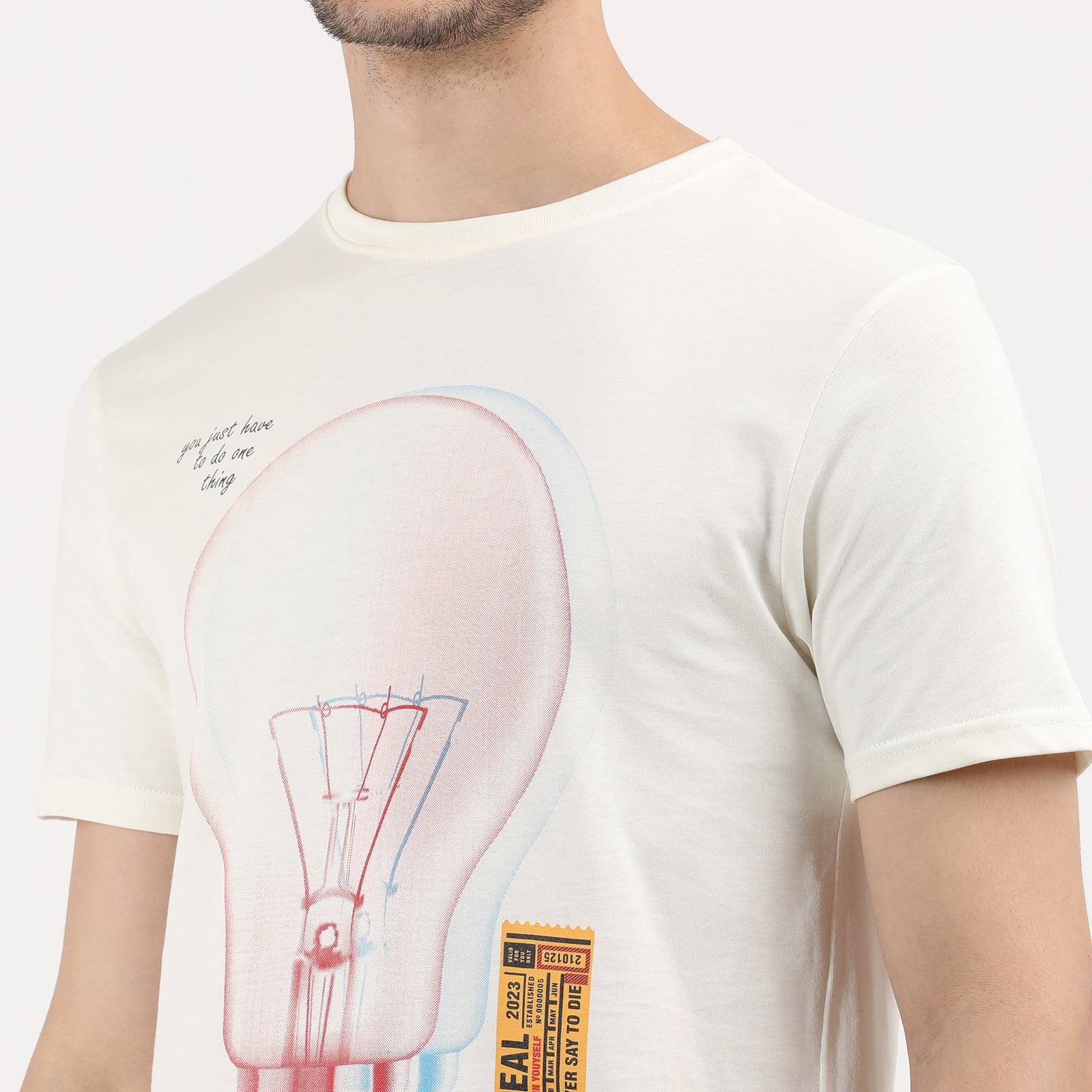 Vanilla Ice Men's Creative Process Bulb Graphic Tee