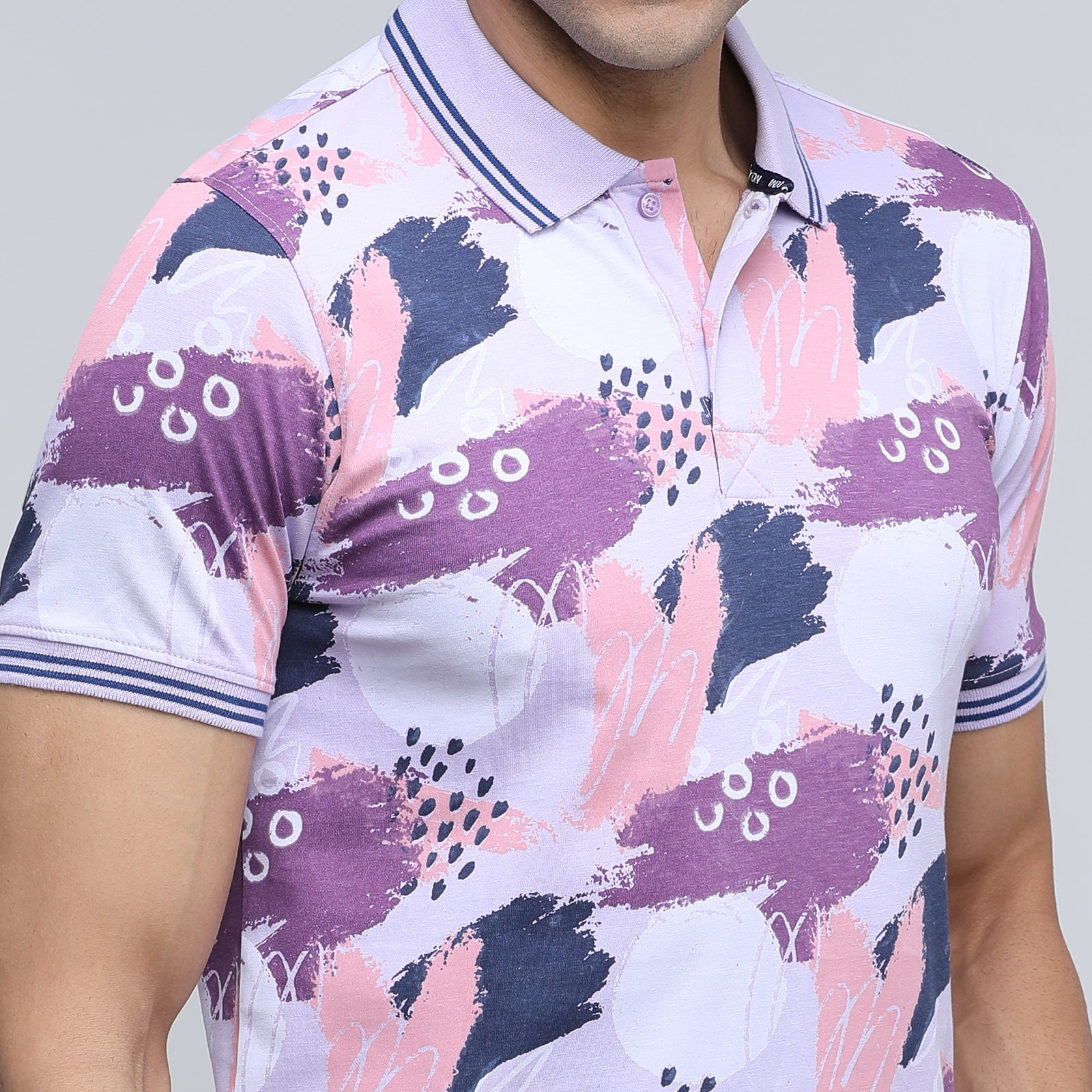 Indo Cotton Men's Polo T- Shirt