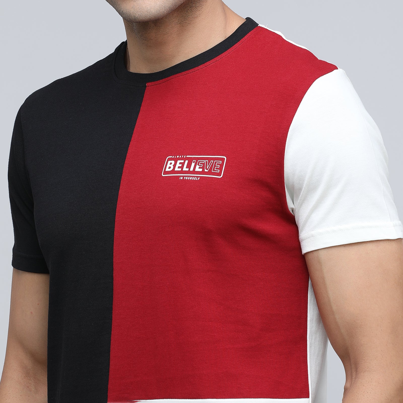 Indo Cotton Men's Crew Neck T-Shirt