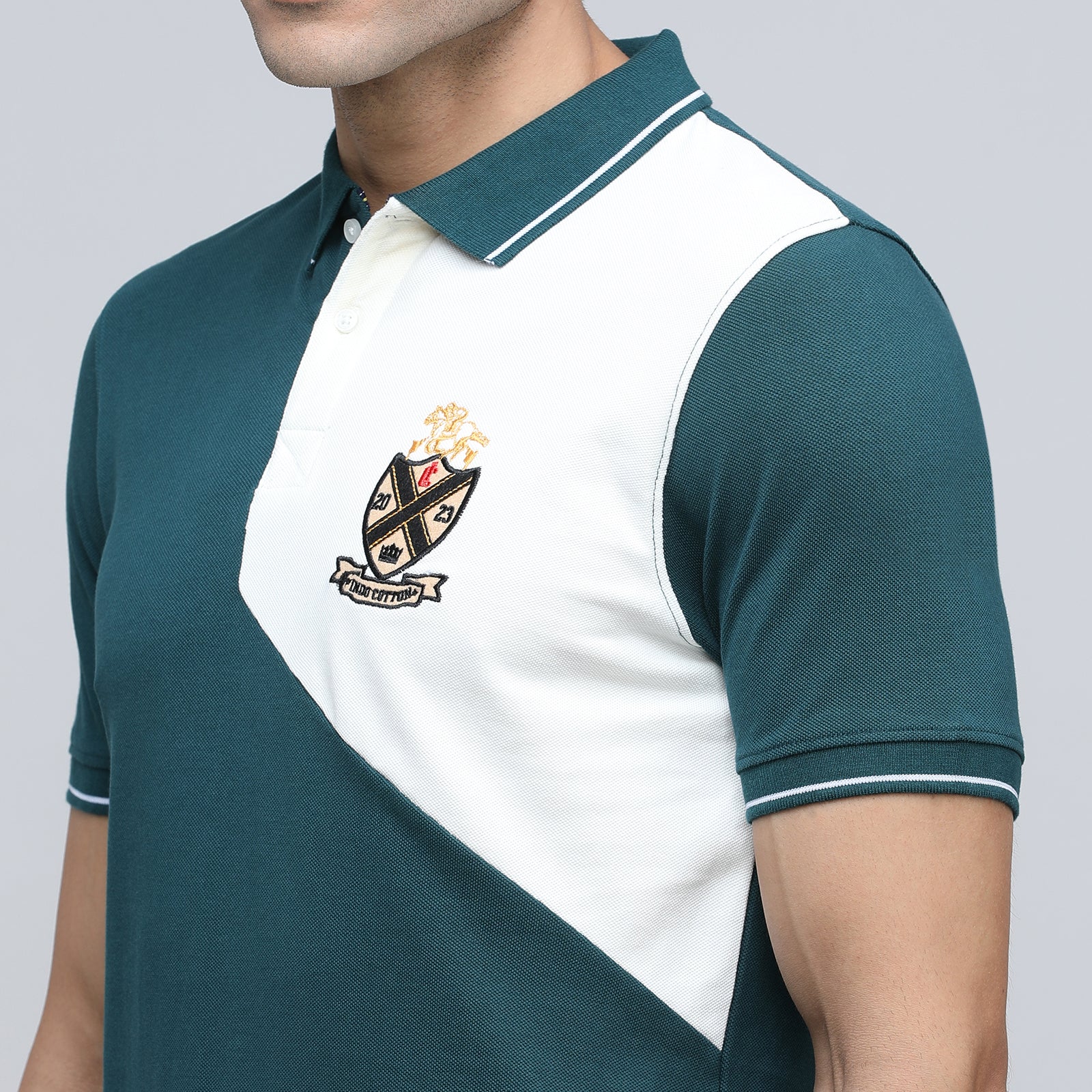 Indo Cotton Men's Polo T-Shirt