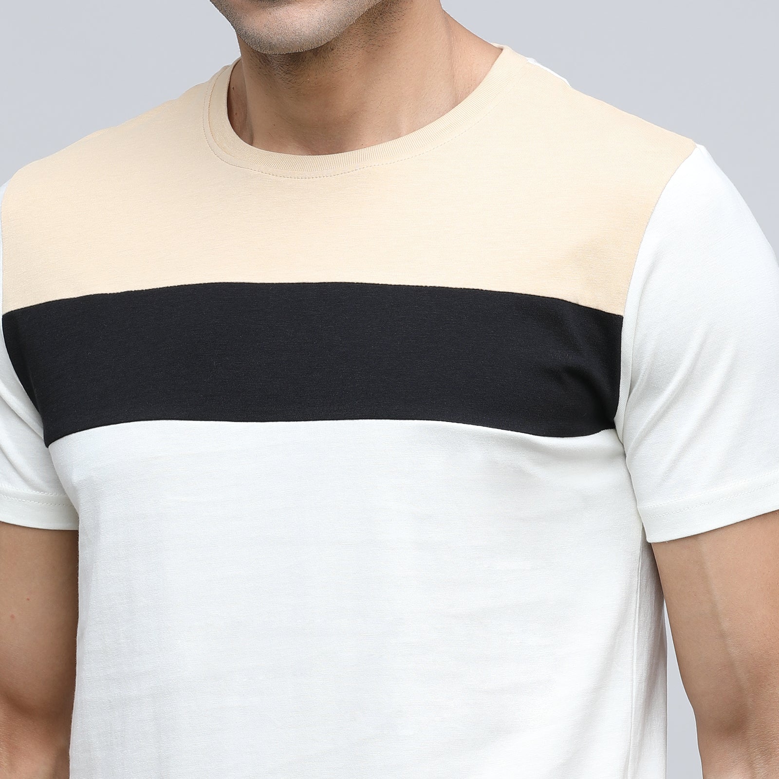 Indo Cotton Men's Crew Neck T-Shirt