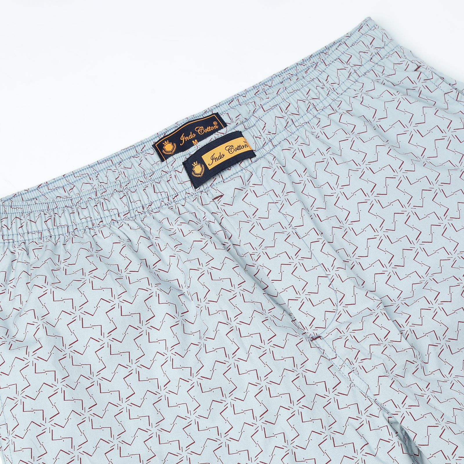 Pearl Blue Printed Lounge Pant