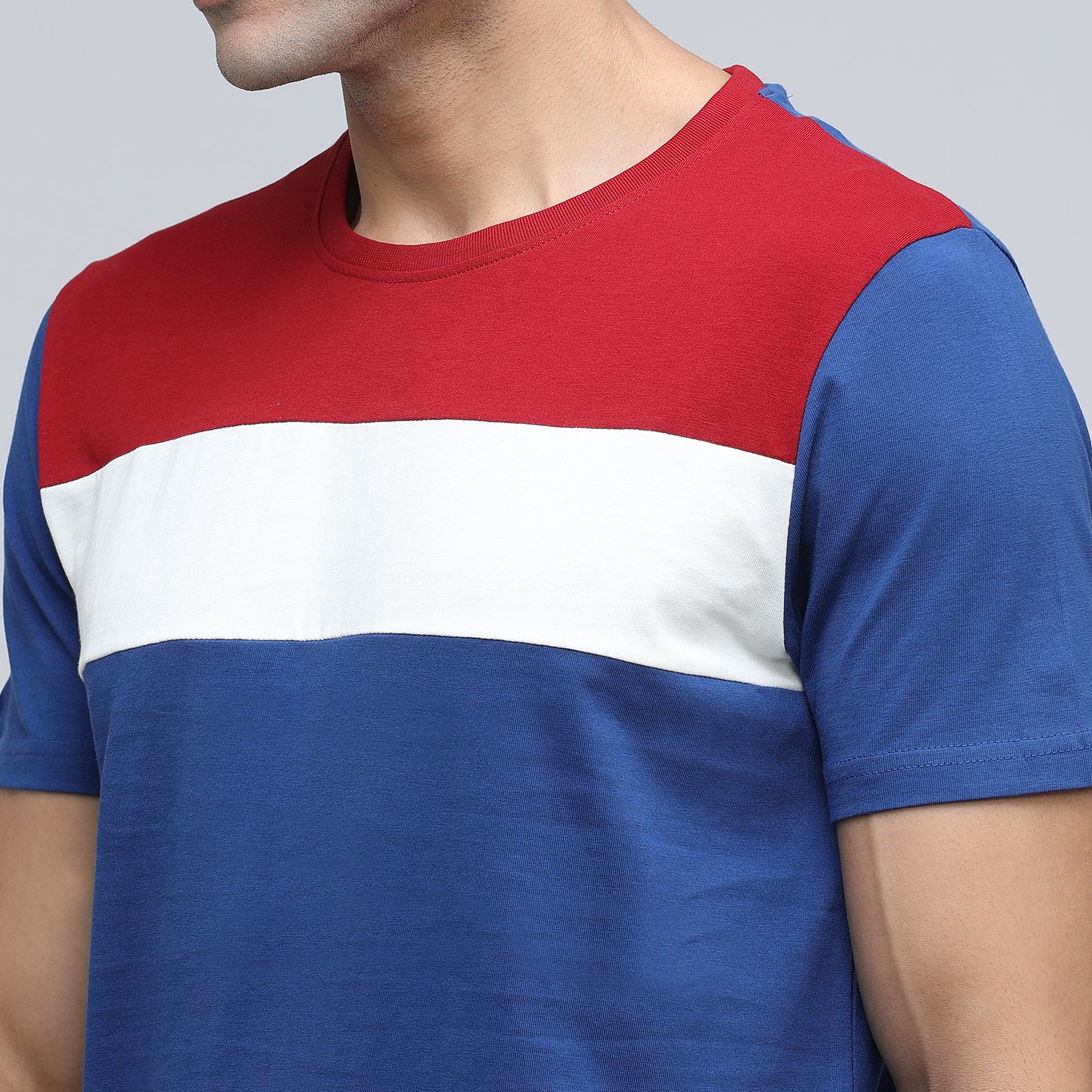 Indo Cotton Men's Crew Neck T- Shirt