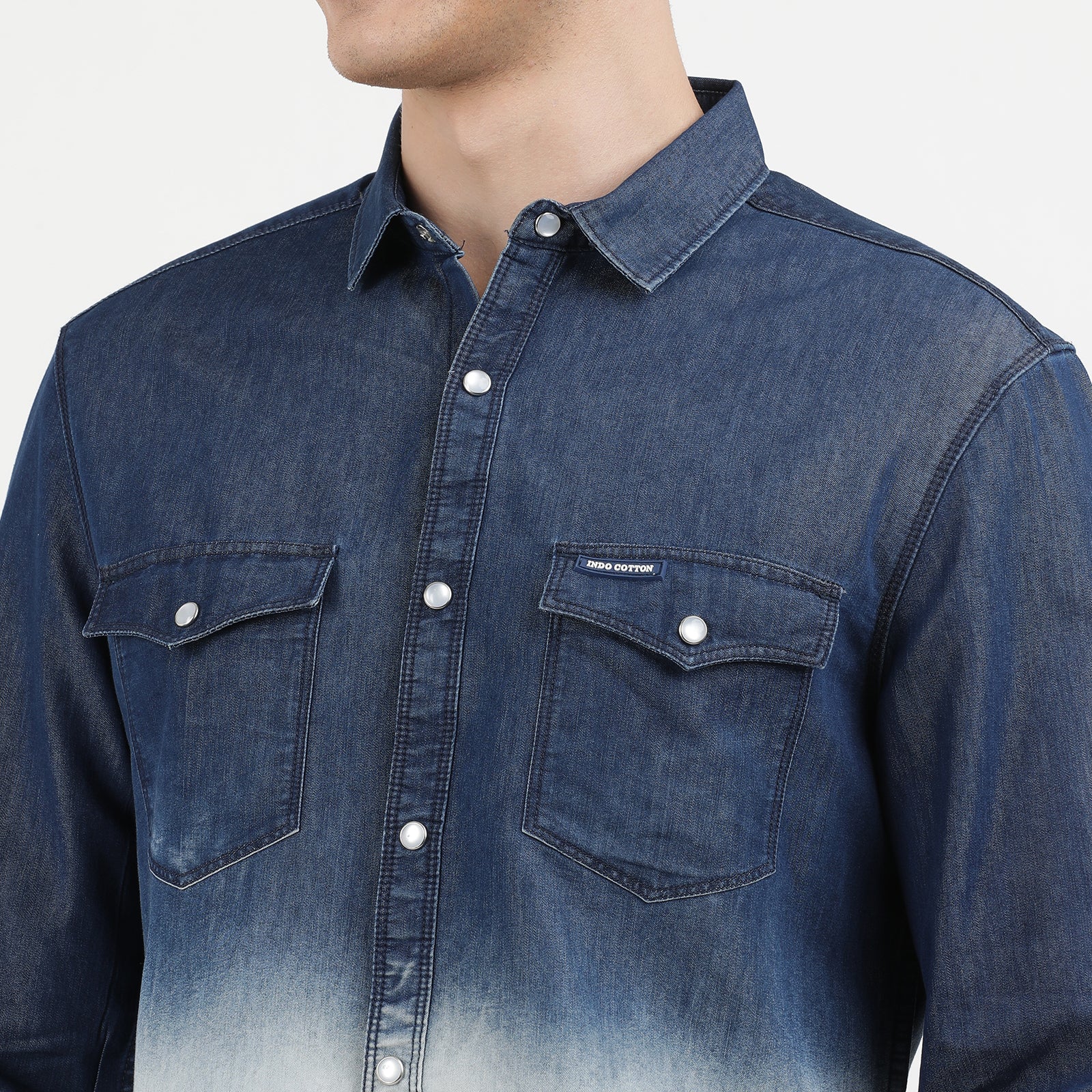 Classic Blue Full Sleeve Denim Shirt