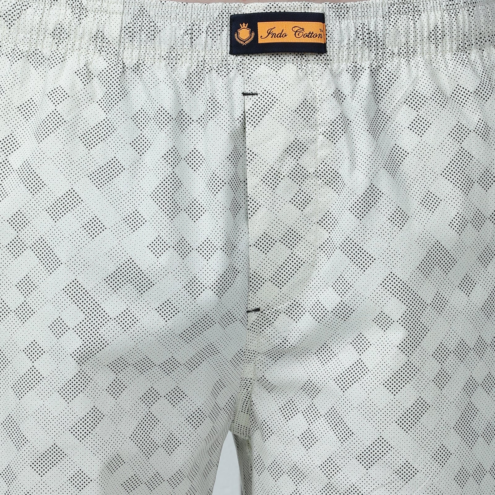 Cream Printed Lounge Pant