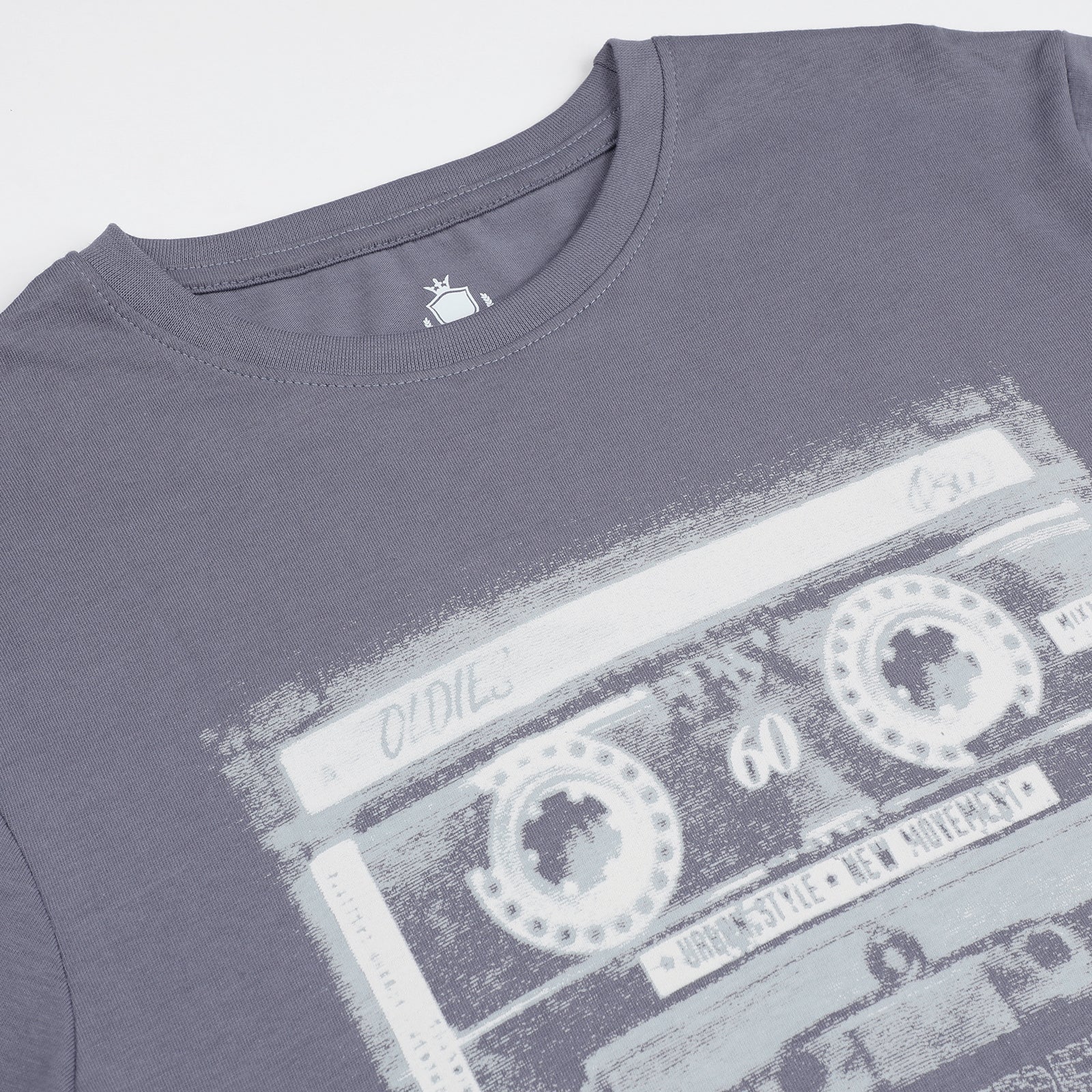 Grisalle Men's Retro Cassette Tape Graphic Tee