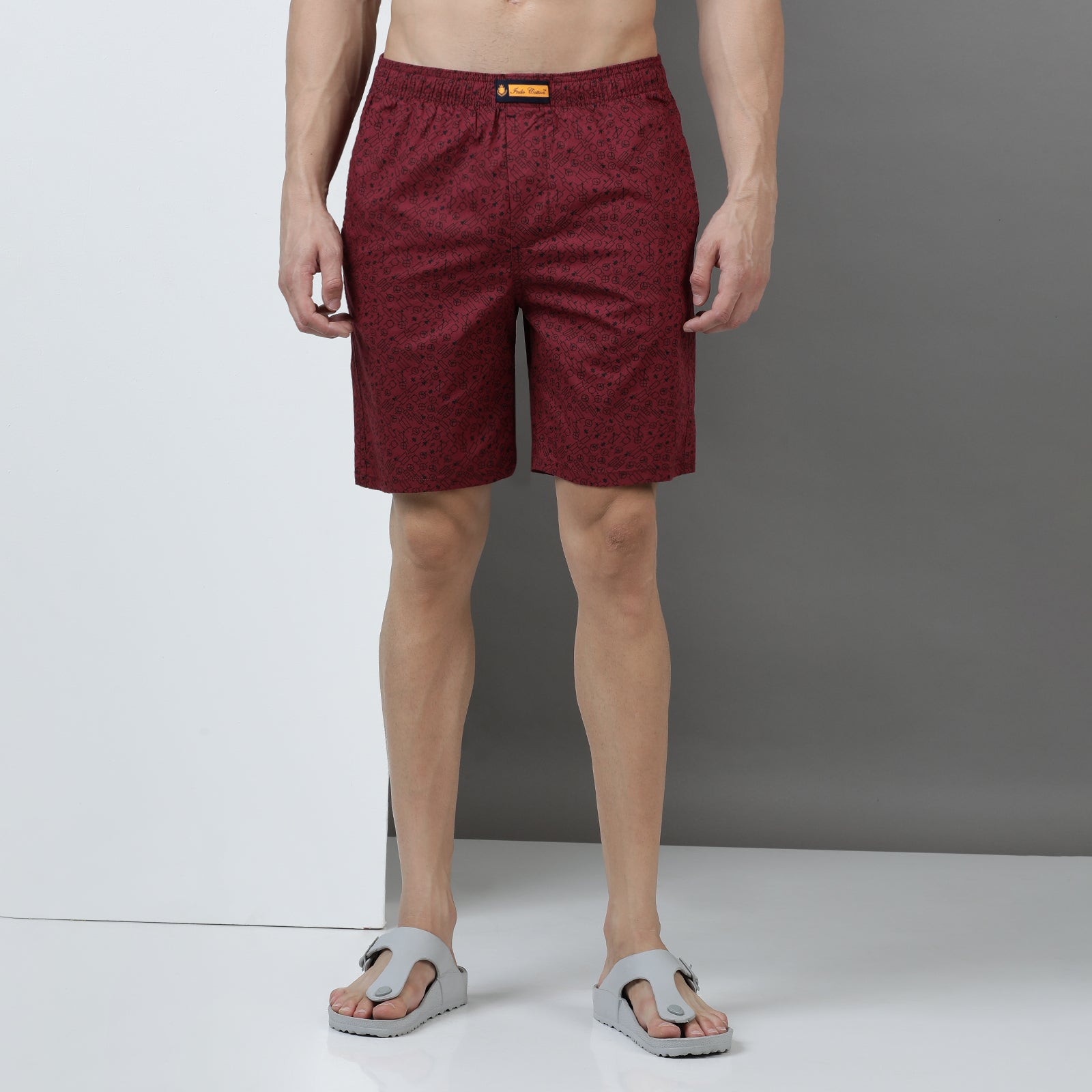 Marron Men Boxer Set