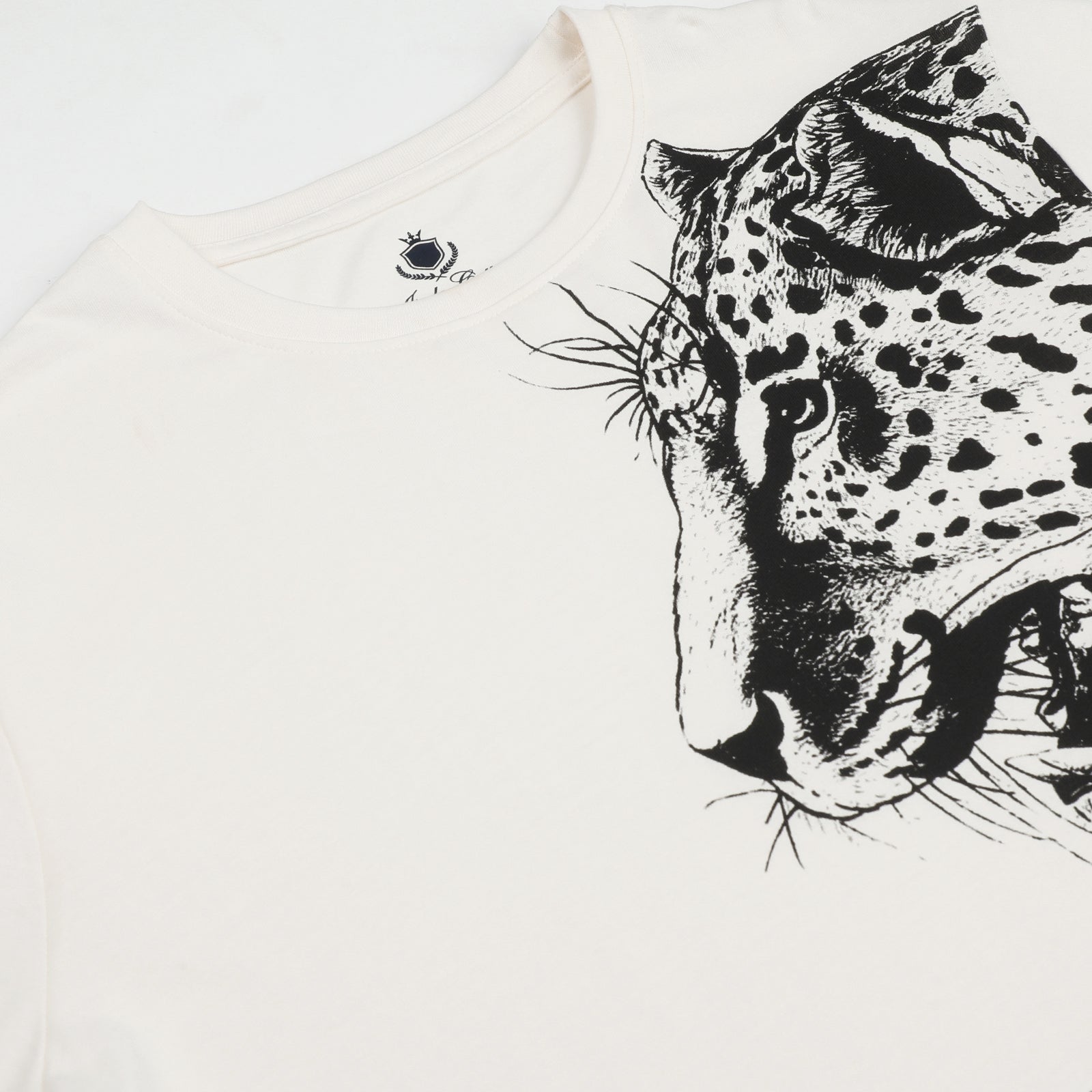 Vanilla Ice Roaring Style Leopard Print T-Shirt