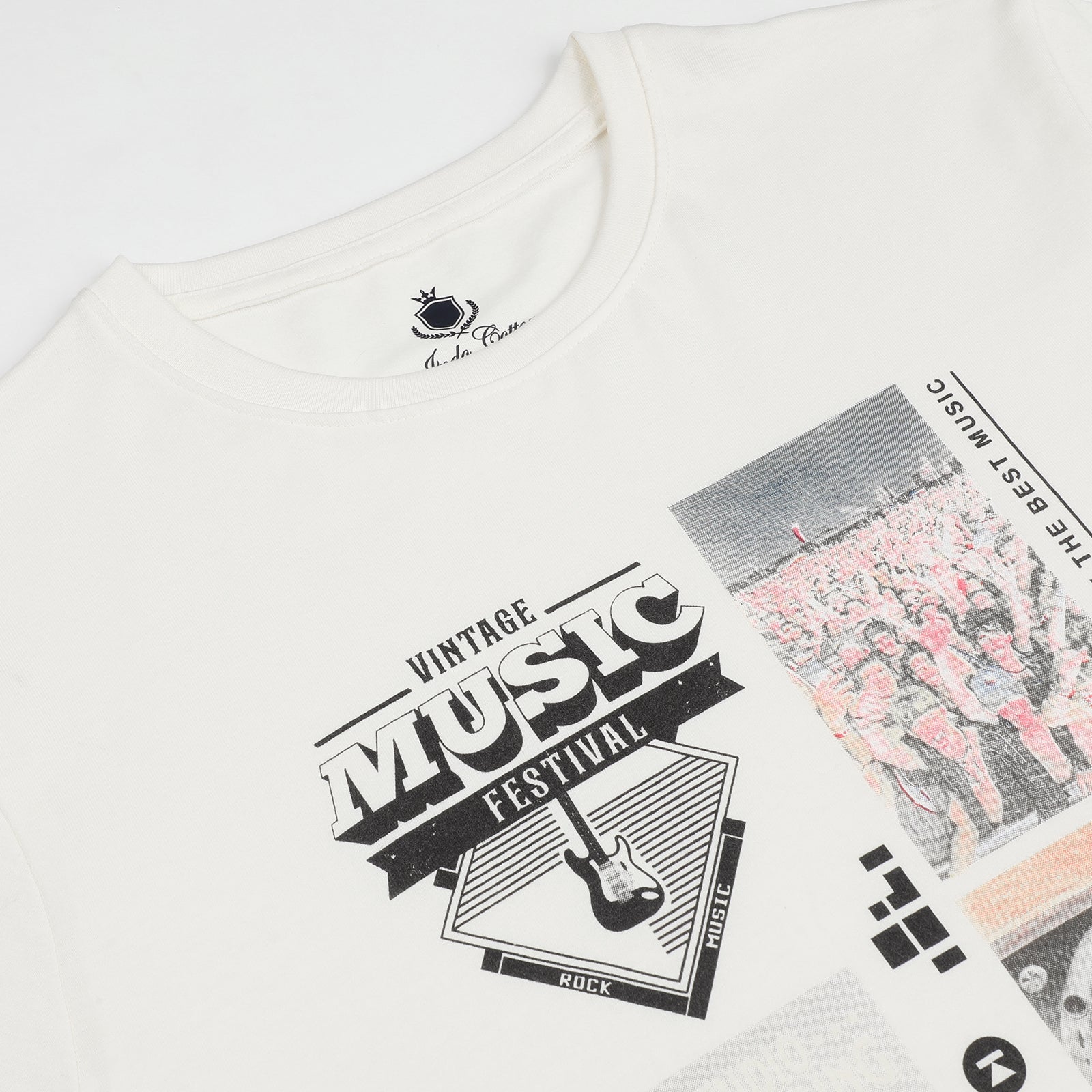 Vanilla Ice Men's Vintage Music Festival Graphic Tee