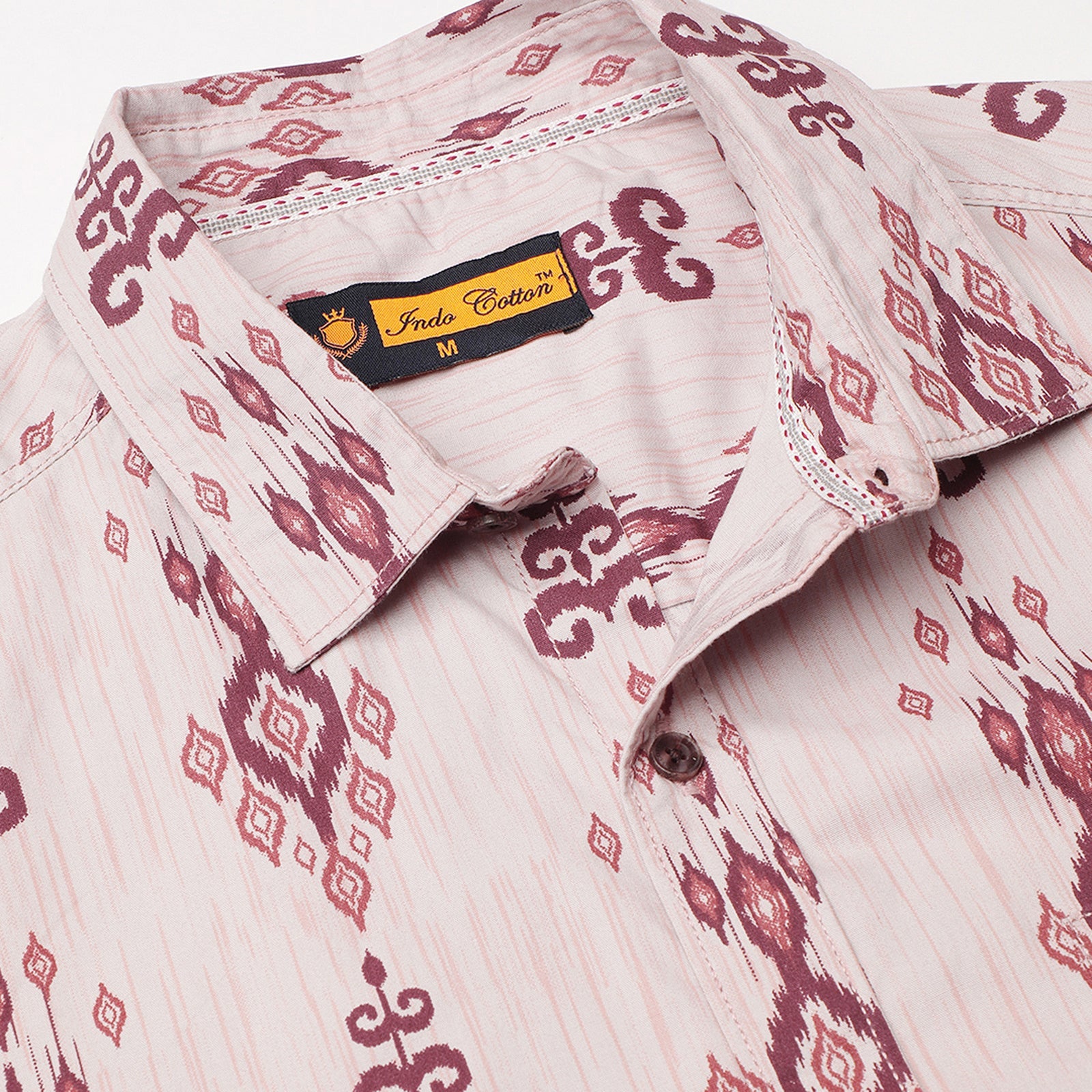 Cameo Rose Printed Full Sleeve Shirt